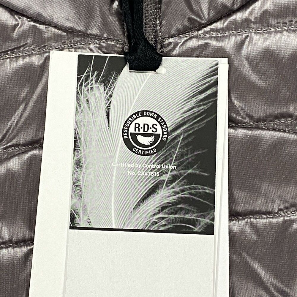 Lululemon Pack It Goose Down Vest Shine Lunar Rock Women's 2 NWT - Picture 12 of 16